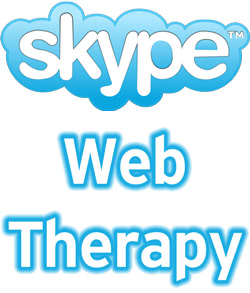 Web therapy online via Skype